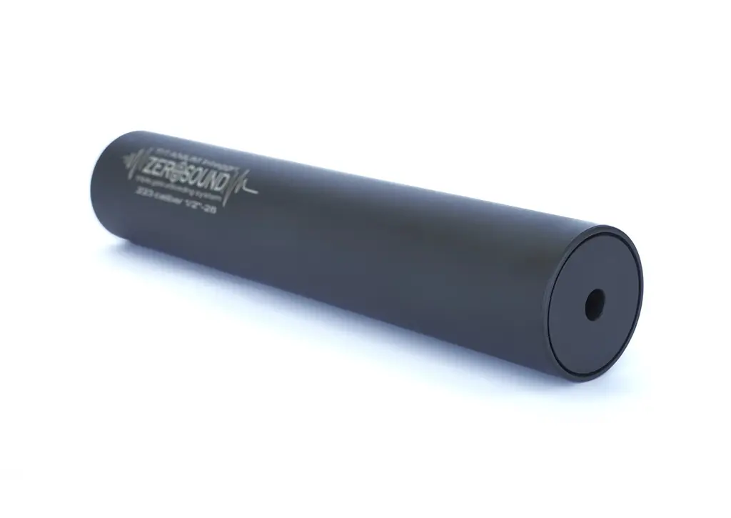 Саундмодератор Zerosound Titanium INTEGGRI кал .223. Black - фото 3