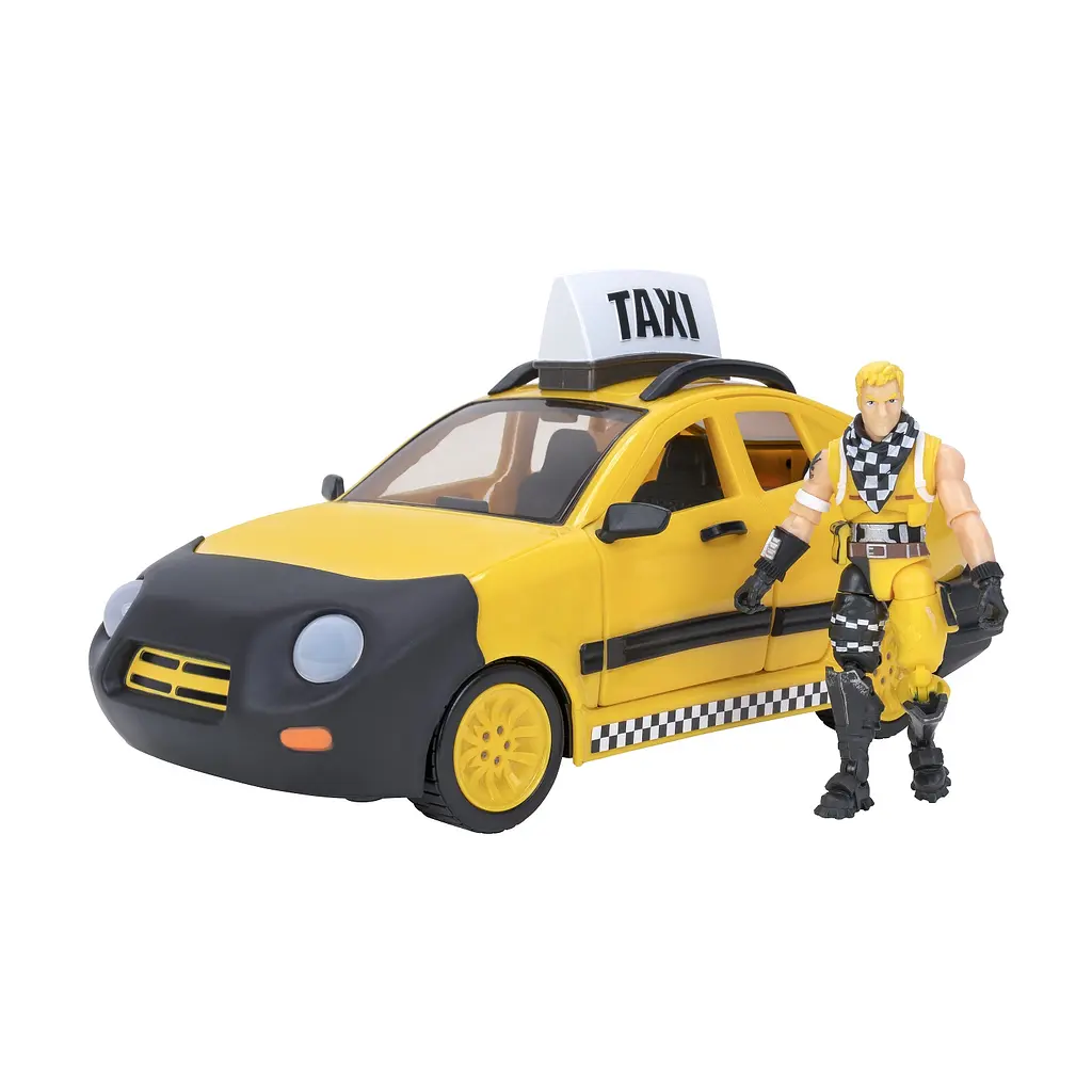 Ігровий набір Joy Ride Vehicle Taxi Cab, Cabbie Fortnite det0018282 - фото 2