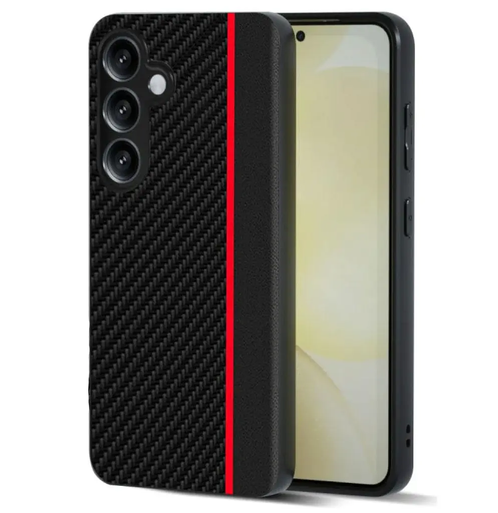 Чохол накладка Primolux CFC для Samsung Galaxy S24 Plus (SMS926) Black&Red - фото 3