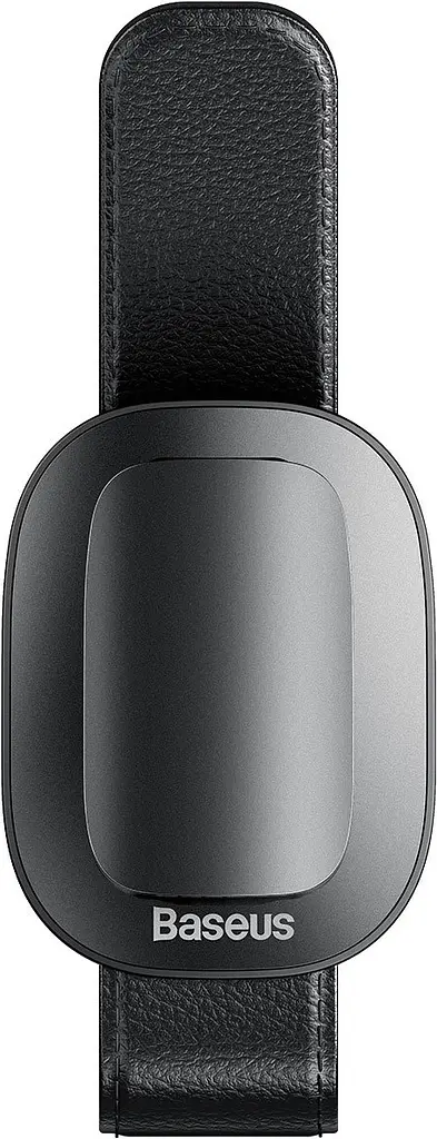 Автотримач для окулярів Baseus Platinum Vehicle Eyewear Clip Clamping Type black (ACYJN-B01) - фото 2