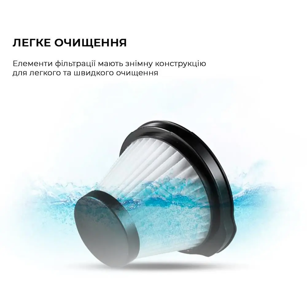 Ручной пылесос Xiaomi Deerma Corded Hand Stick Vacuum Cleaner (DX115C) - фото 9