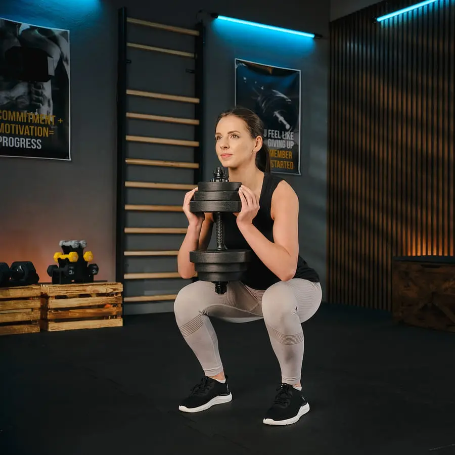 Гантелі композитні регульовані TREX Sport 2х20кг - фото 12