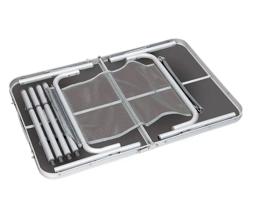 Стіл Bo-Camp Case Model 90x60 cm Grey (1404393) (DAS301469) - фото 3