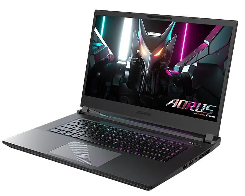 Ноутбук GIGABYTE AORUS 15 9KF (15.6 FullHD IPS 360 Hz, i5-12500H, 16 GB, 512 GB, RTX 4060 8 GB, DOS, вживаний) Black (9KF-E3KZ353SD) - фото 2