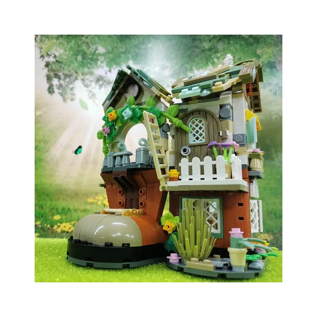 Конструктор LOZ mini Хижина гномів без фігурок (1226) - фото 4