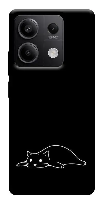 TPU чохол Demsky Lazy cat для Xiaomi Redmi Note 13 5G