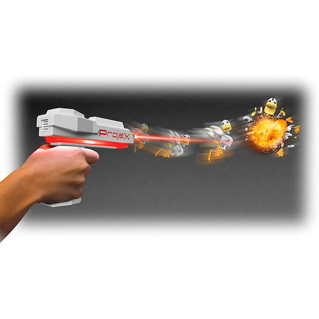 Игровой набор для лазерных боев Laser X Проектор, 2 бластера и 3 слайда (52703) - фото 6