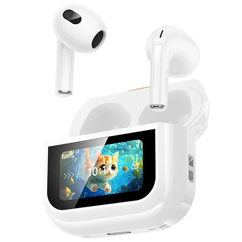 Бездротові TWS навушники Hoco EW87 Gata White - фото 4