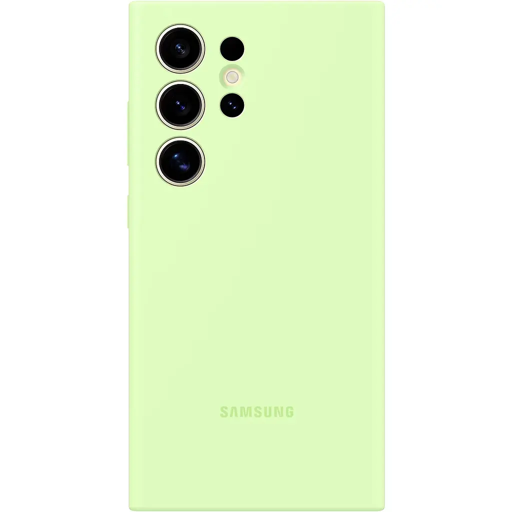 Чохол Silicone Case для Samsung Galaxy S24 Ultra Light Green [EF-PS928TGEGWW] [100736] - фото 2