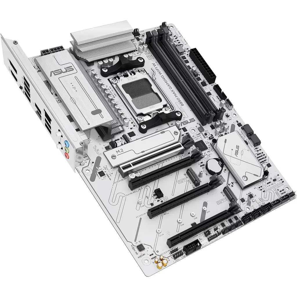 Материнська плата Asus B850 MAX Gaming Wi-Fi White (90MB1M10-M0EAY0) UA [156904] - фото 5