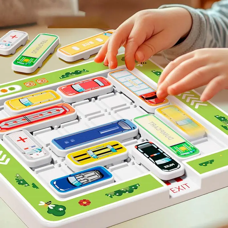 Портативна інтерактивна гра-лабіринт Epik SHT KJ131-3 Move Car Parking Colorful - фото 3