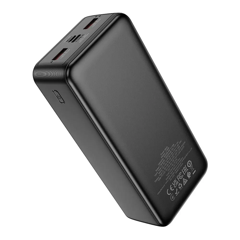 Універсальна мобільна батарея Hoco J136B Sirui 30000mAh Black (36643_3608770) - фото 4