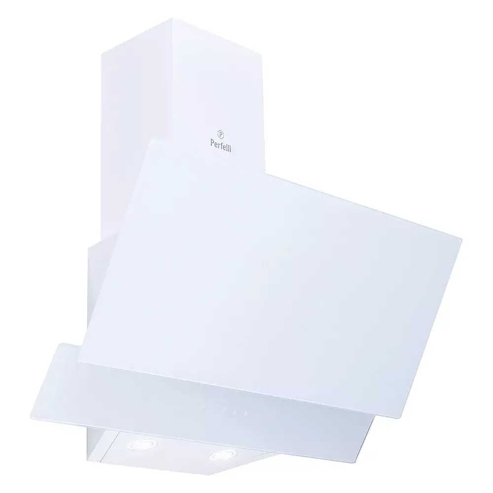 Витяжка декоративна похила Perfelli DNS 6252 D 700 WH LED - фото 3