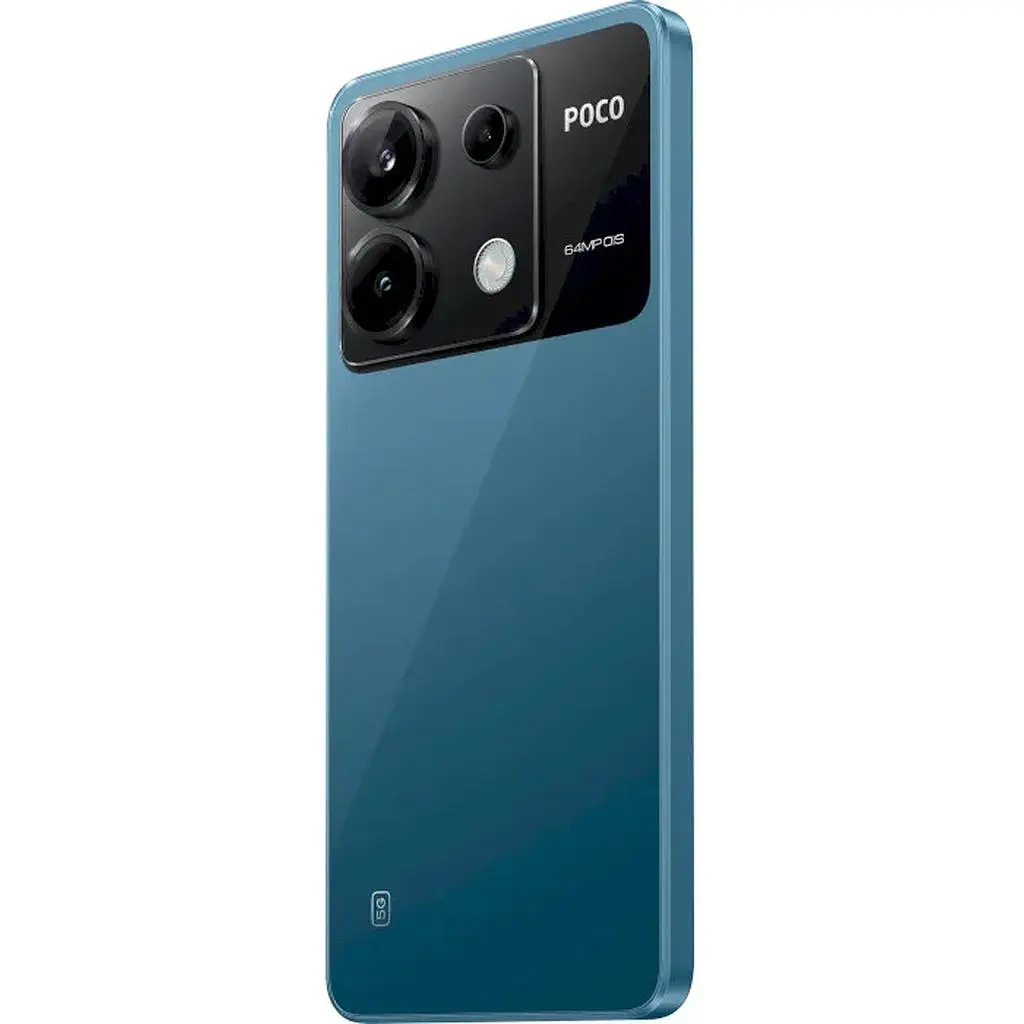 Смартфон Poco X6 5G 12/256GB Blue - фото 7