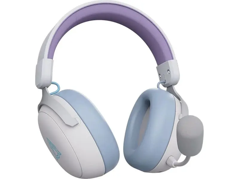 Навушники з мікрофоном Ajazz AHM08 MAX Purple/White/Blue (AHM08-MAX-PWB) - фото 4