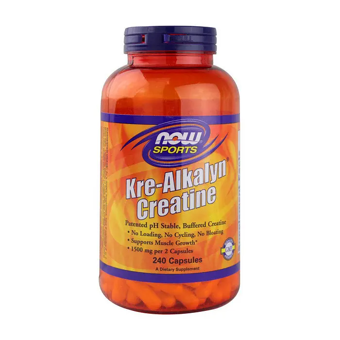 Креатін Sports Kre-Alkalyn Creatine, 240 капсул NOW fit0016205 - фото 2