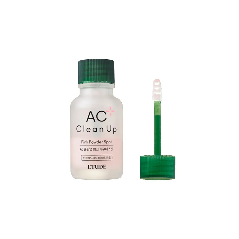 Точковий засіб для боротьби з акне AC Clean Up Pink Powder Spot Etude House 15 мл - фото 3