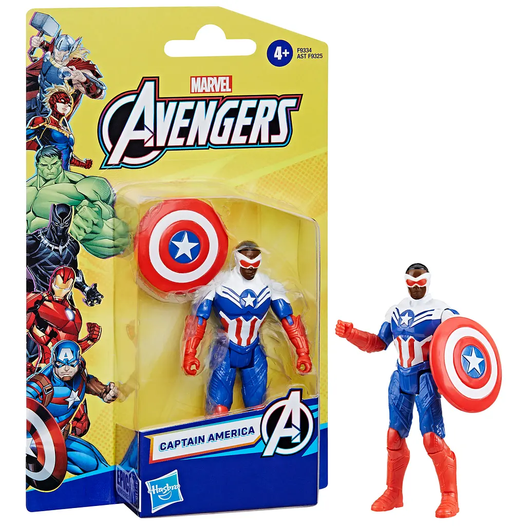 Іграшка-фігурка Hasbro Marvel Avengers Captain America з аксесуаром (F9325_F9334) - фото 3