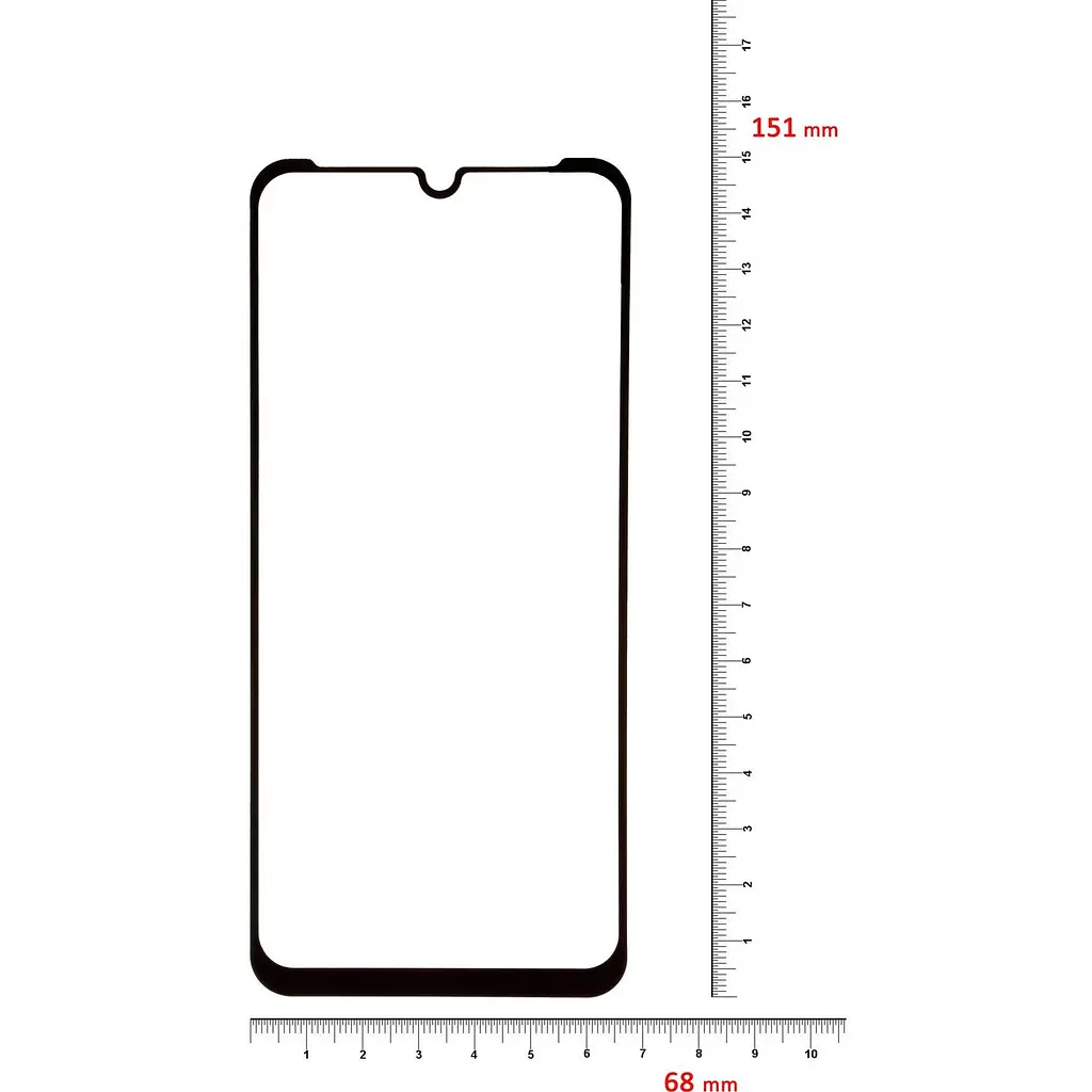 Захисне скло BeCover для Motorola Moto E6s Black (705240) - фото 3