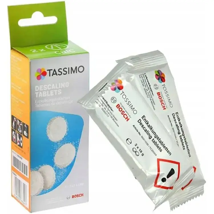 Таблетки для очищення кавомашини Bosch Tassimo TCZ6004 4шт