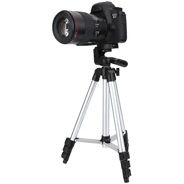 Універсальний штатив портативний XPRO 3-POD 3110 алюмінієвий для камер, фотоапаратів і проєкторів з чохлом 35-102 см - фото 2