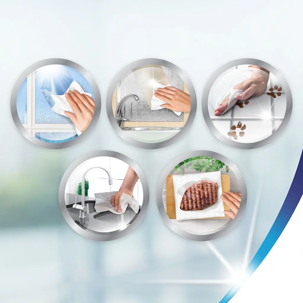 Паперові рушники Zewa Premium Jumbo тришарові 1 рулон - фото 4