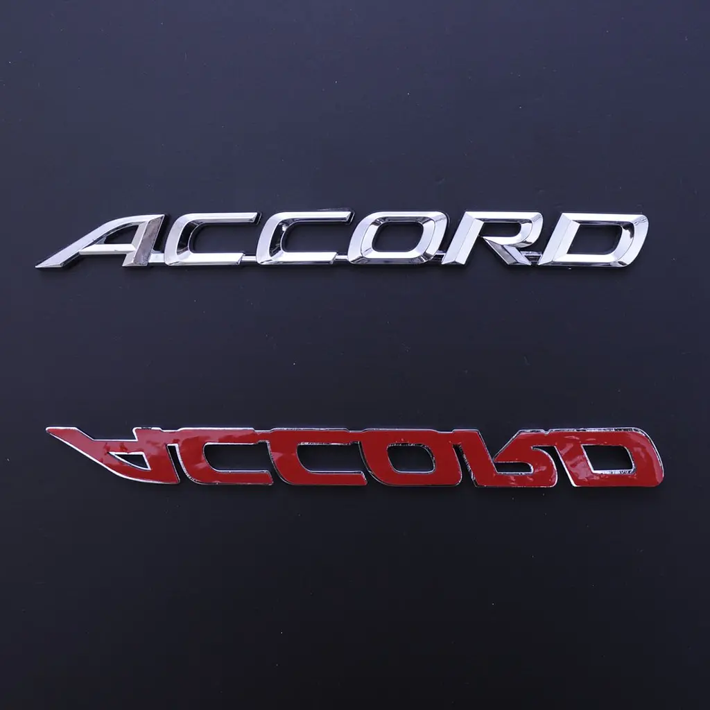 Емблема напис Accord цілісний напис скотч 3M 179 x 15 мм - фото 2