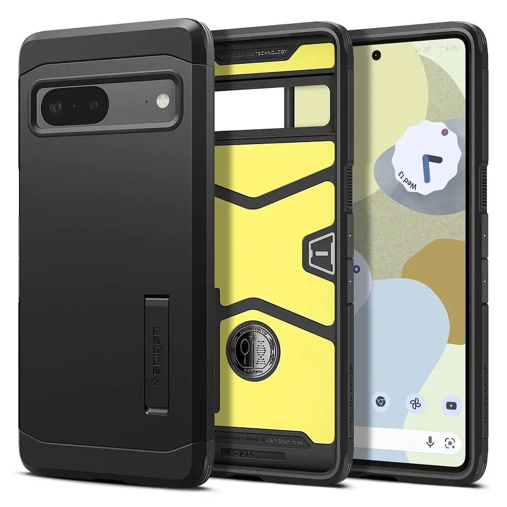 Чохол до мобільного телефона Spigen Tough Armor Google Pixel 7 Black (8809811862546) - фото 2