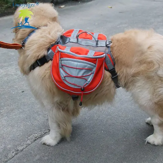 Сумка-переноска для собак з передньою частиною для бігу Lovoyager Dog Bagpack L Червоний - фото 8