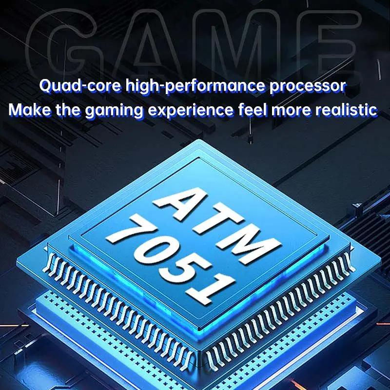 Ігрова консоль XPRO PSP 80X портативна з екраном 7HD та 20 000 ігор чорна (43809-X80_1980) - фото 4