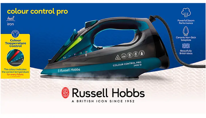 Утюг Russell Hobbs Colour Control Pro 27280-56 - фото 7