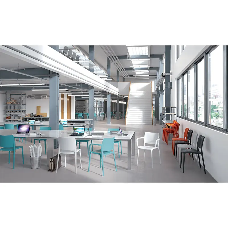 Стілець Papatya Joy-S сіро-коричневий (901529) - фото 4