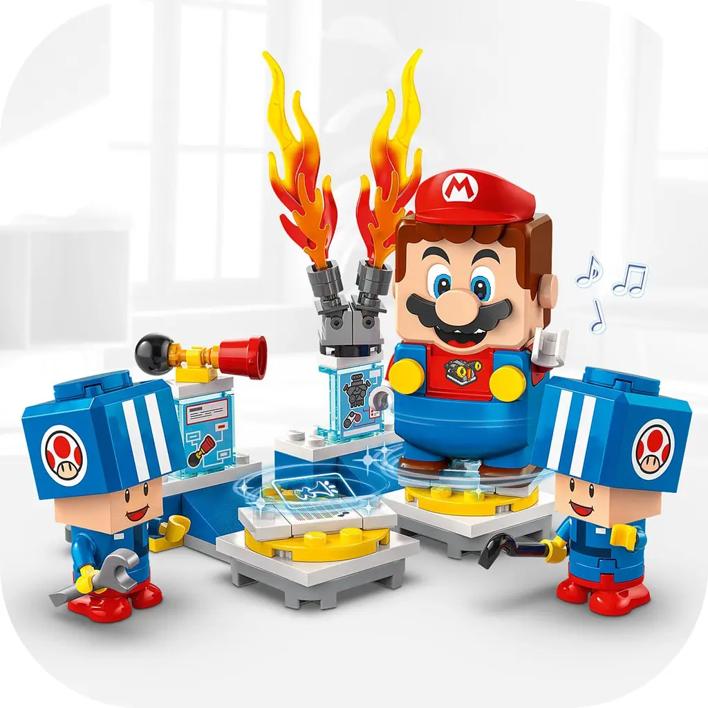 Конструктор LEGO Super Mario Mario Kart - Toad's Garage 390 деталей (72035) - фото 4