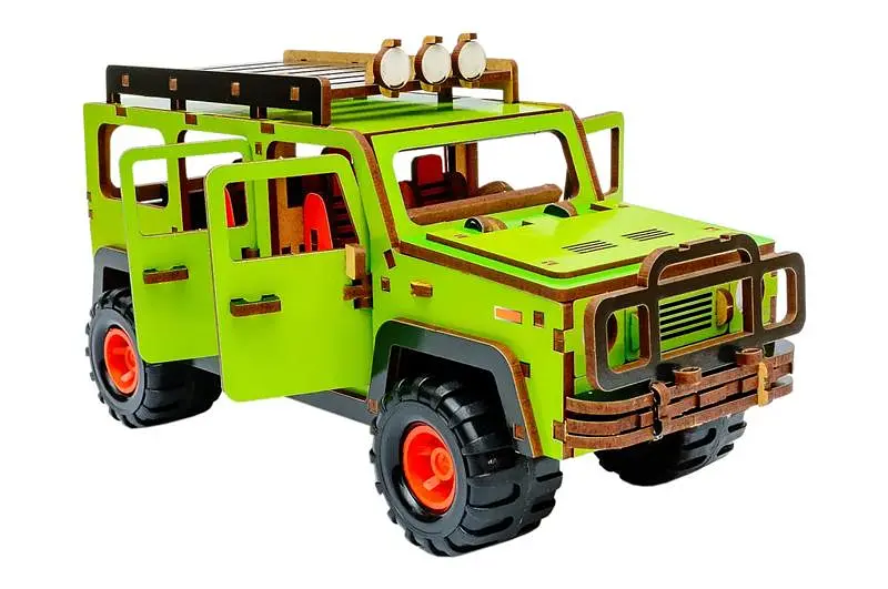 Конструктор Puz-00951 "Wood Rover", дерев'яний PuzzleOK - фото 5