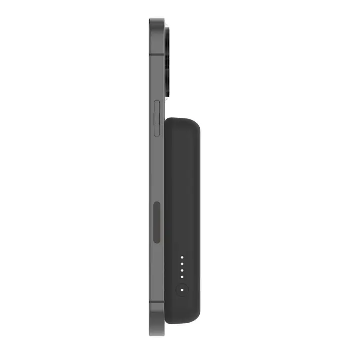 Портативний акумулятор із бездротовою зарядкою Power Bank Belkin Magnetic 5000 Black - фото 7