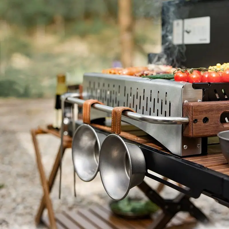 Портативный гриль для столешницы Naturehike CNK2300CJ010 металлик - фото 2