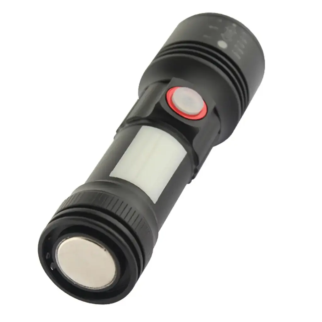 Ліхтар Quantum Adept 10W LED zoom +COB з USB (QM-FL1031) - фото 2