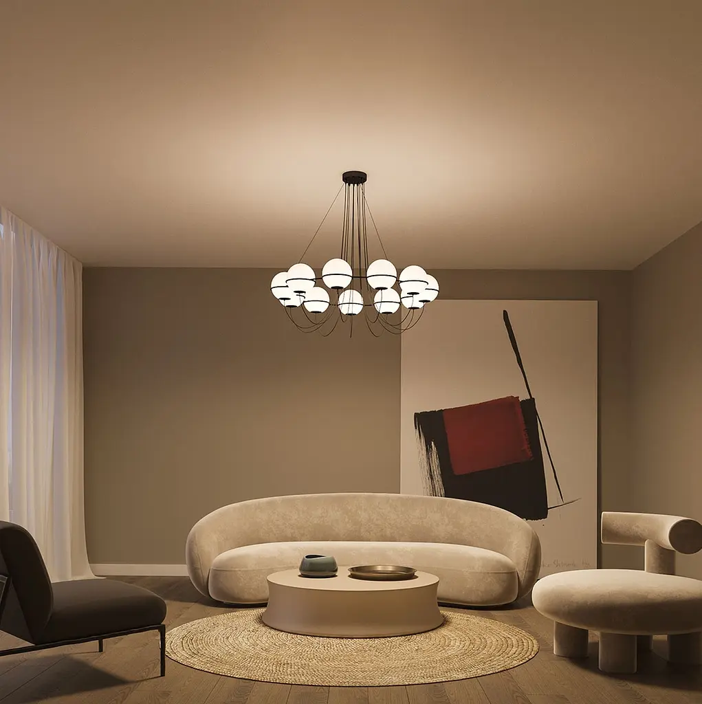 Люстра MJ-Light PRIUS D900 BK 12033 - фото 2