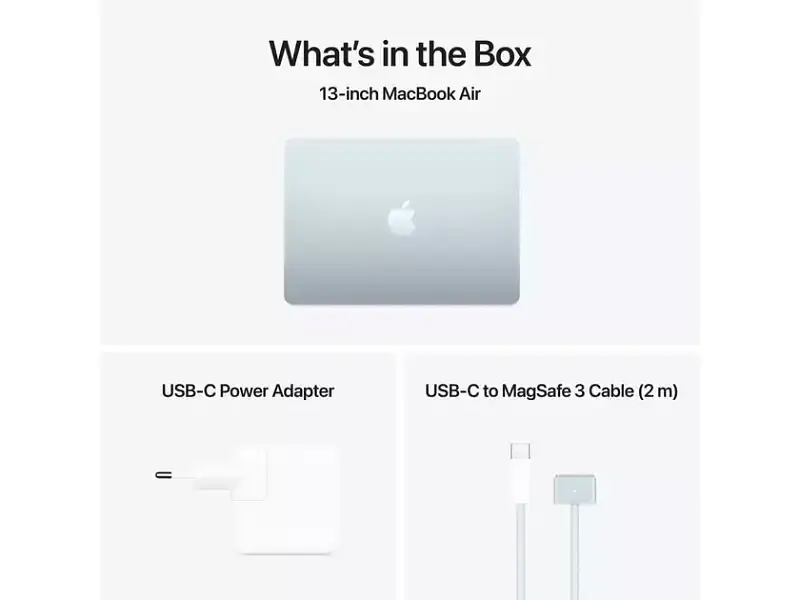 Ноутбук Apple MacBook Air 15 2026 M5 10 core GPU 24GB 1TB Sky Blue (MDVU4) - фото 6