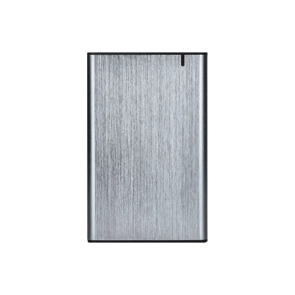 Кишеня зовнішня Gembird 2.5" USB3.1 alum grey (EE2-U3S-6-GR) - фото 2