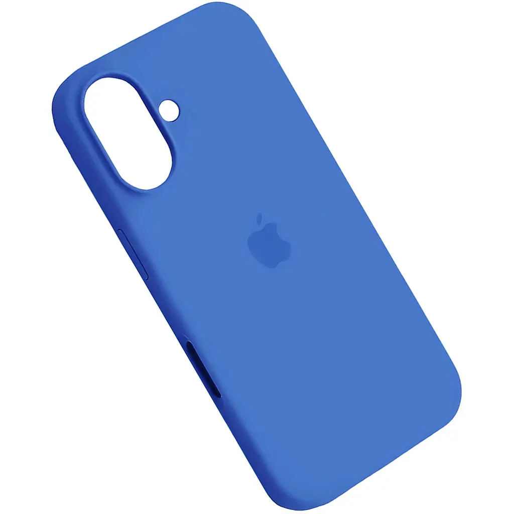 Чохол Silicone Case для Apple iPhone 16 Capri Blue AA [115059] - фото 3