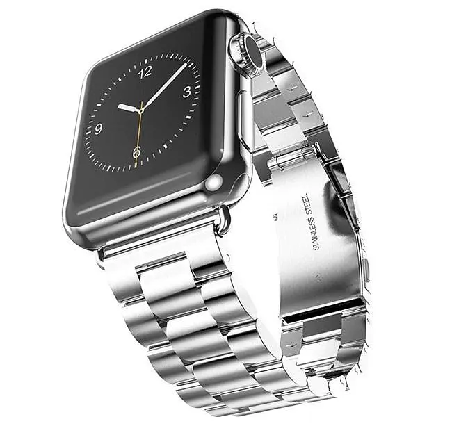 Металевий ремінець Primo Steel годинника Apple Watch 38 мм, 40 мм, 41 мм Silver - фото 3