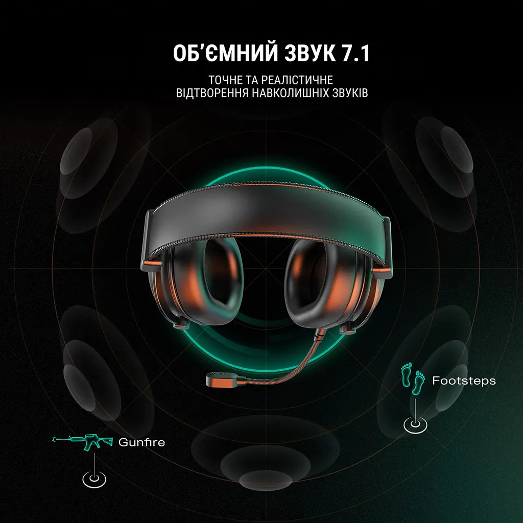 Гарнітура Fifine RGB H6 Black - фото 8