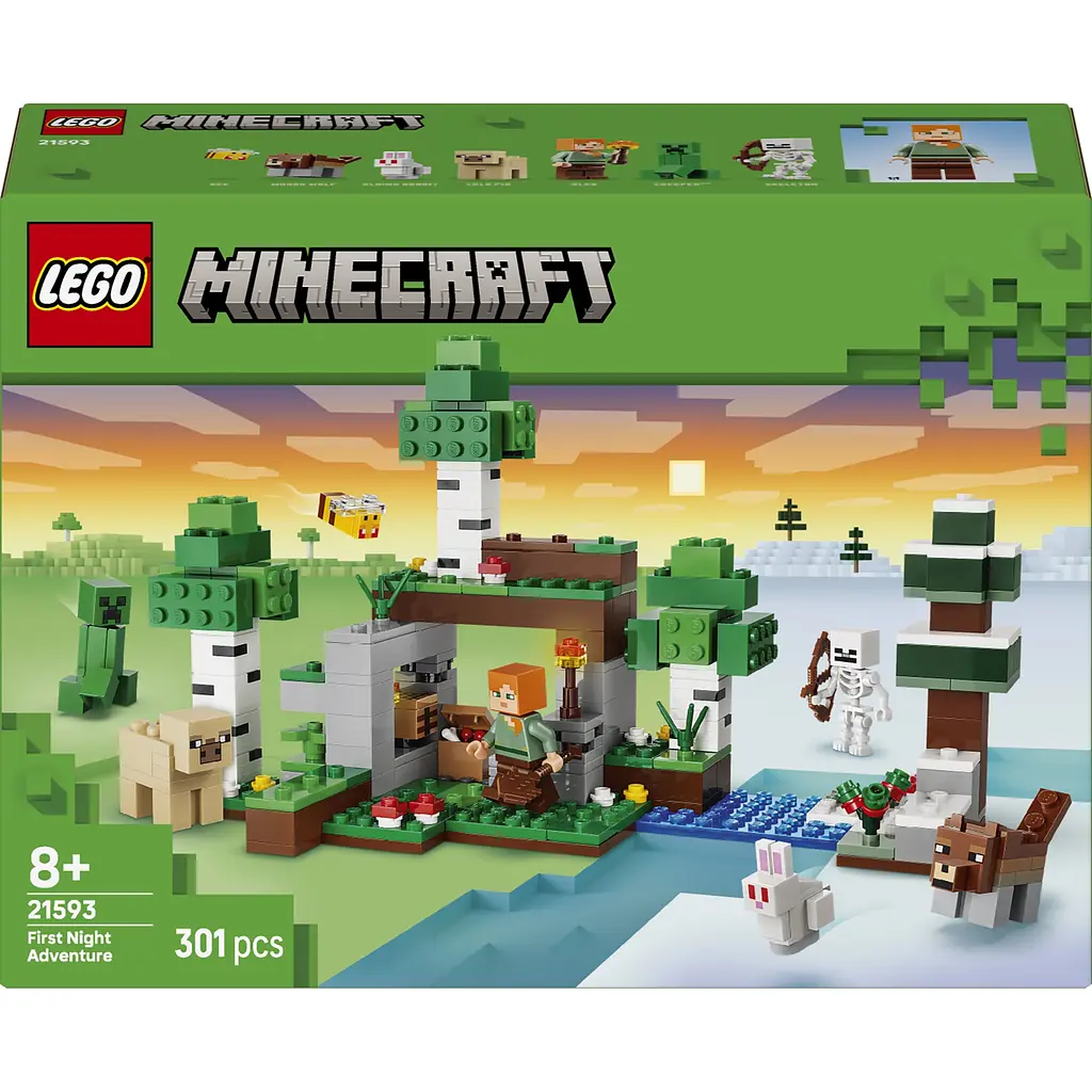 Конструктор LEGO Minecraft Пригода першої ночі (21593) - фото 2