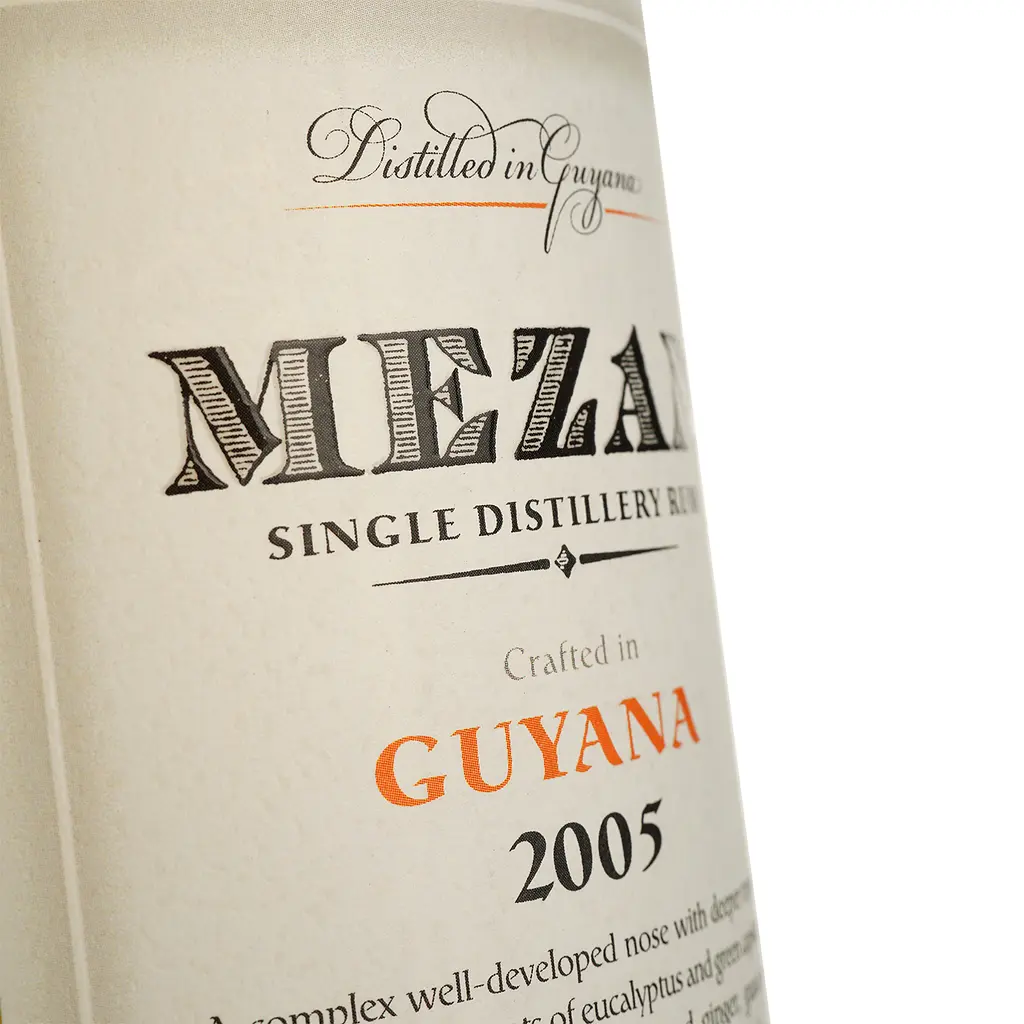 Ром Mezan Guyana 2005, 40%, 0,7 л - фото 4