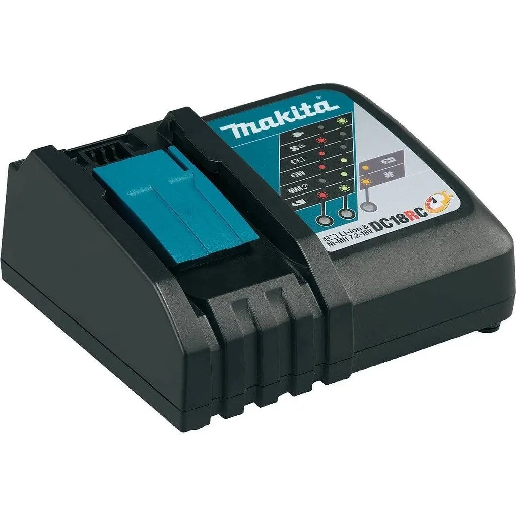 Пристрій для зарядки акумуляторів Makita LXT DC18RC (195584-2) - фото 6