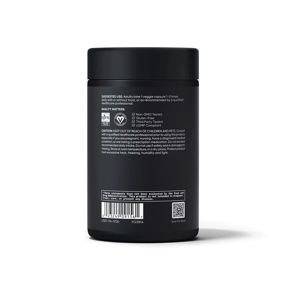 N-ацетил-L-цистеїн Sports Research NAC 600 mg, 90 вегакапсул - фото 3