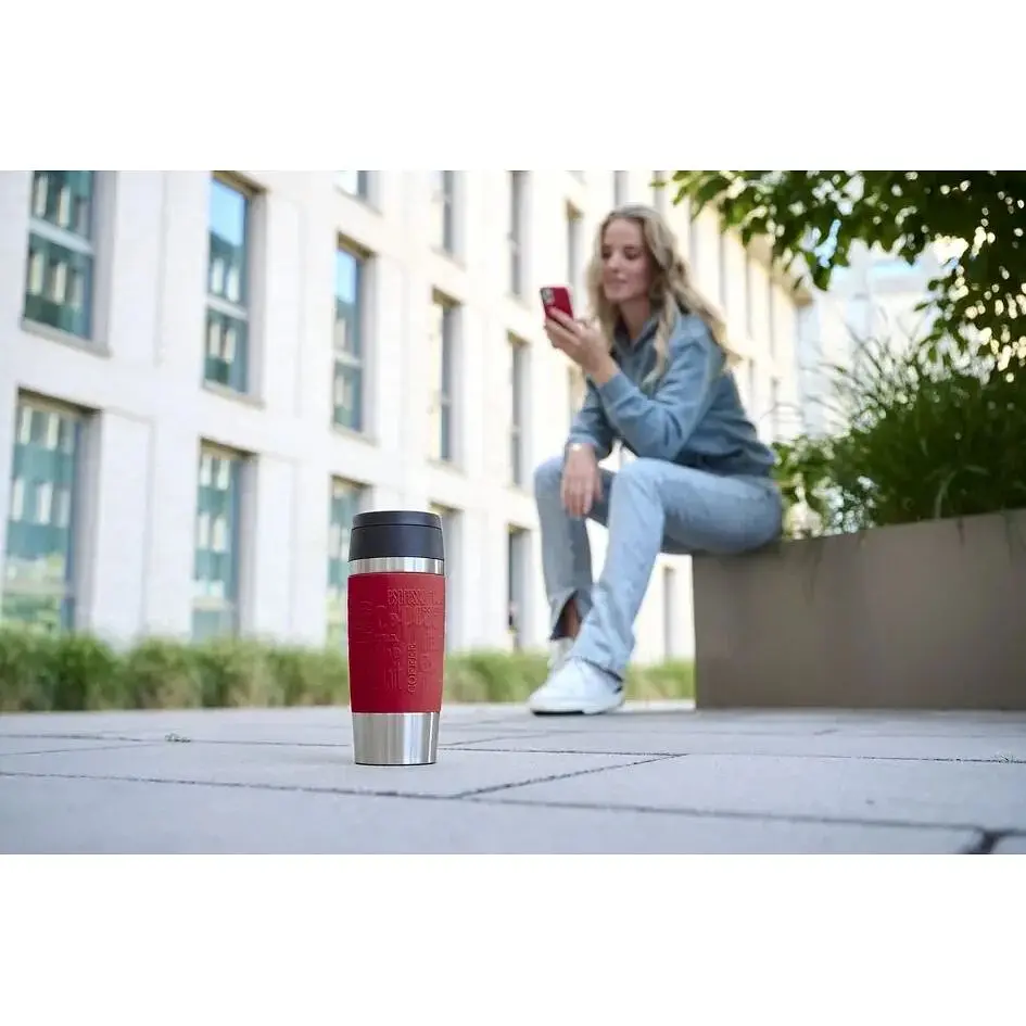Термочашка Tefal Travel Mug Classic 360 мл красная (N2020410) - фото 11