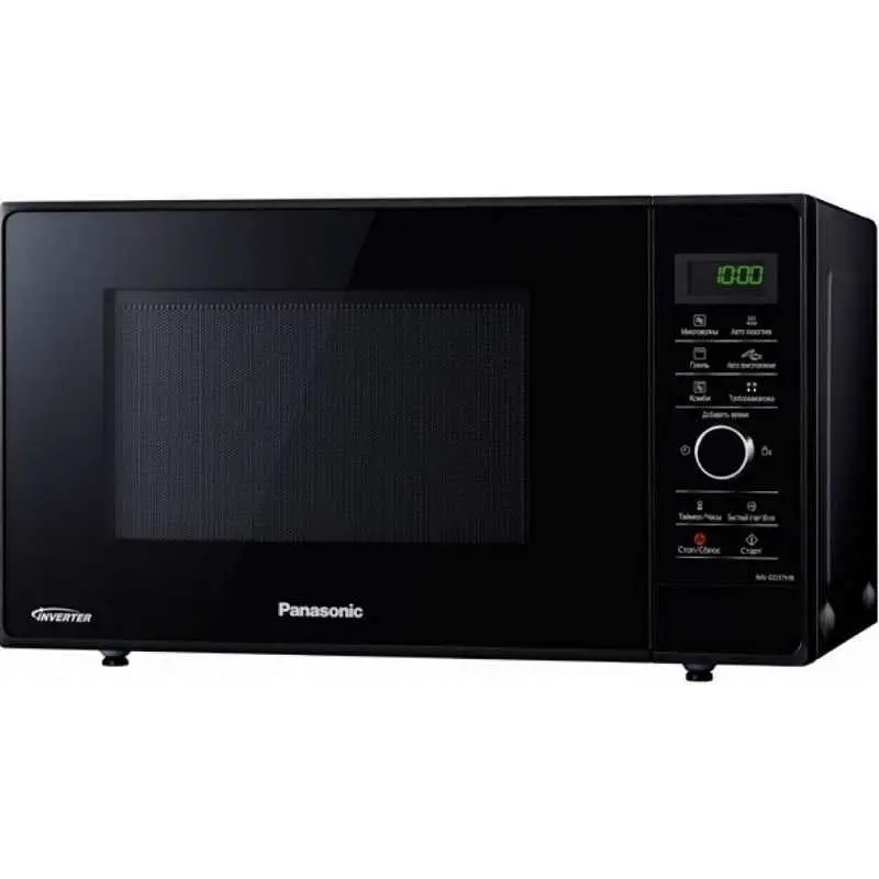 Мікрохвильова піч інверторна з грилем Panasonic NN-GD37HBZPE - фото 2