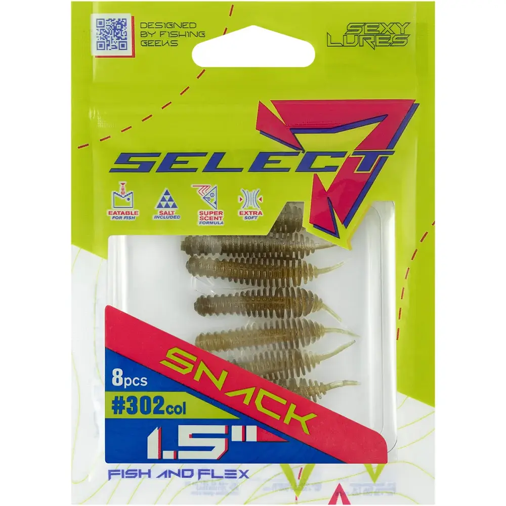 Силікон Select Snack 1.5" 302 FE (8 шт/уп) - фото 2